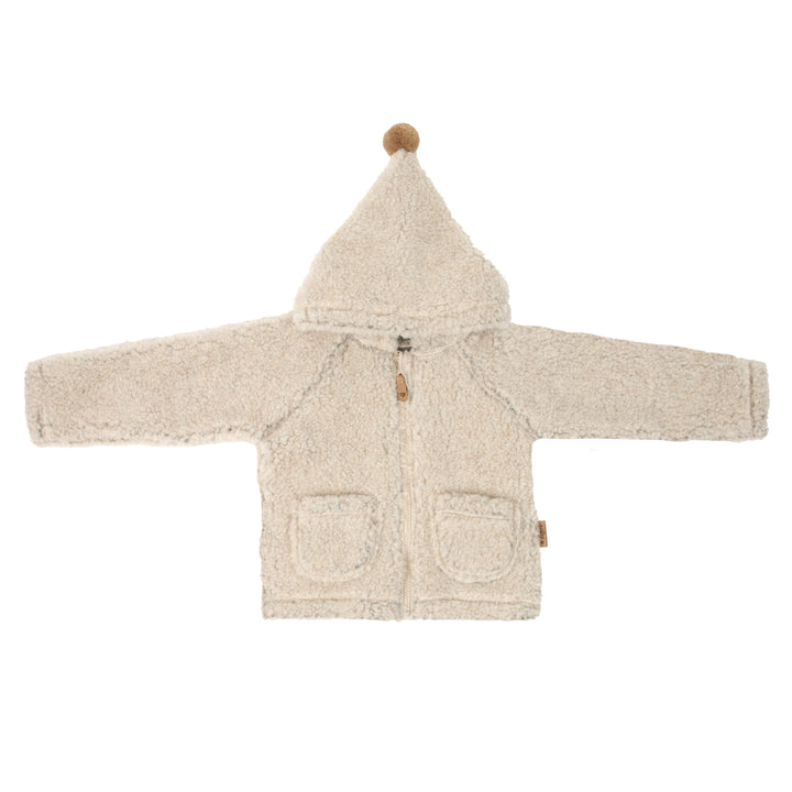 100% Wool Fleece ’Meri’ Jacket - Bump & Milk