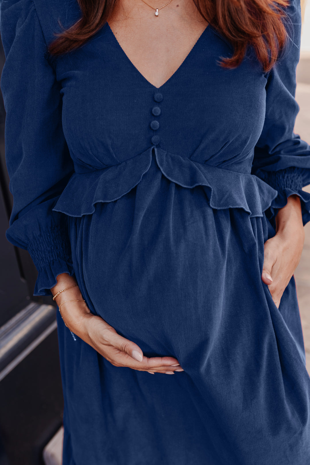 Kensington Dress - Navy Blue