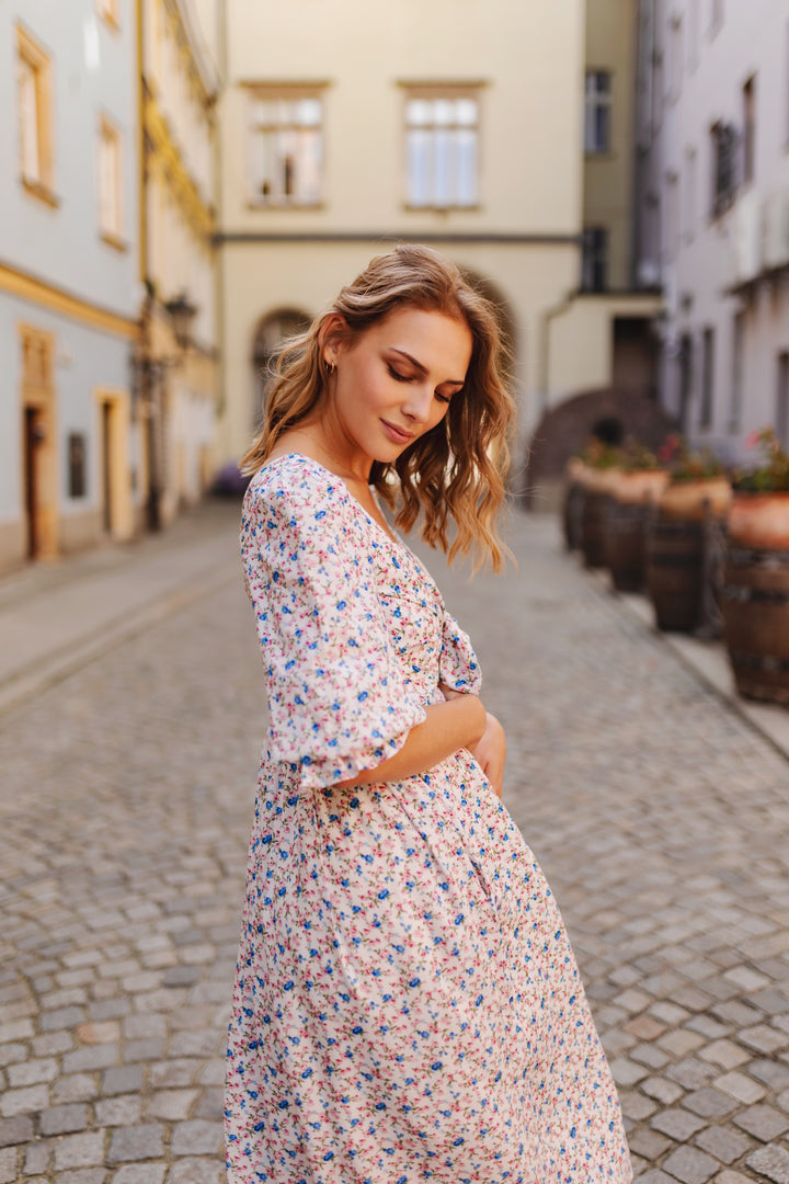 Amalfi Dress Bump & Milk