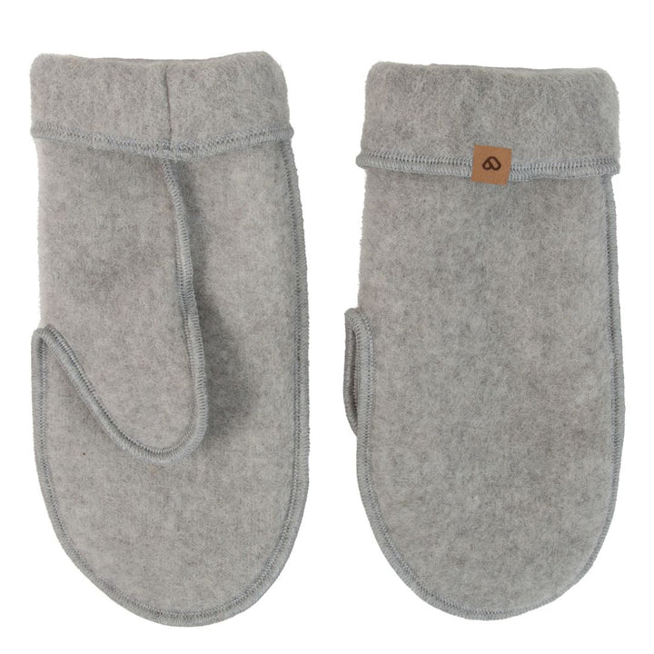 Adult Mittens in Grey - 100% Wool - Bump & Milk