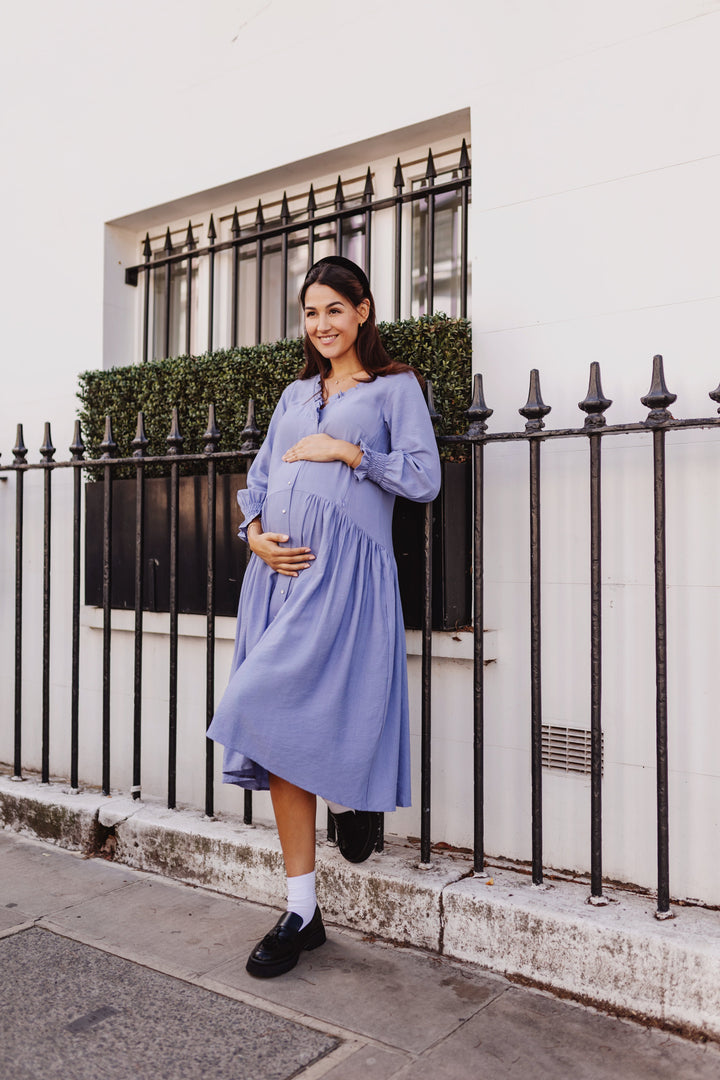 Amara Dress - Bump & Milk