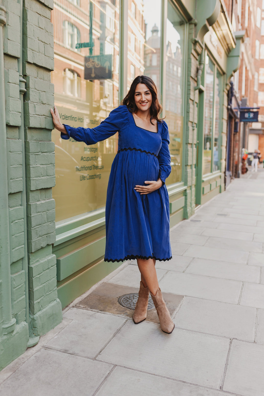 Mayfair Dress - Bump & Milk