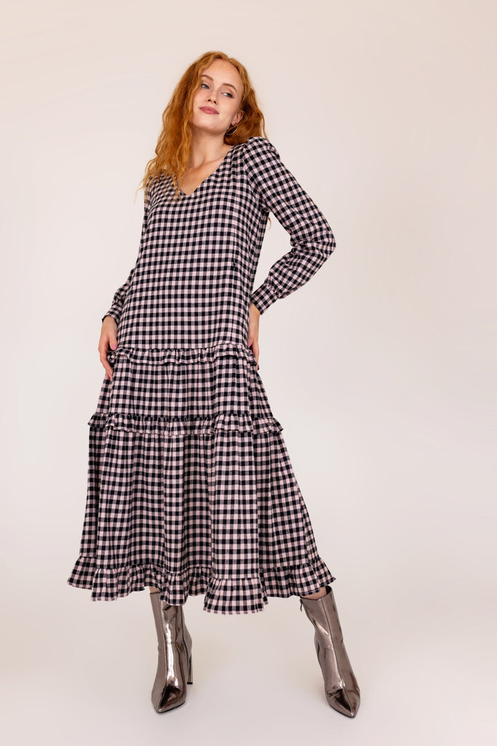 Zoe Dress - Bump & Milk