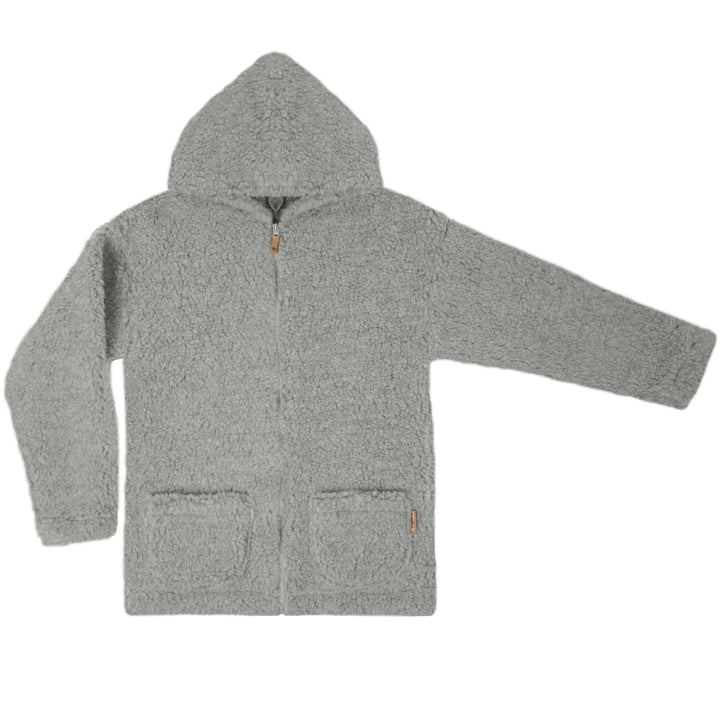 Zoya 100% Wool Jacket - Grey - Bump & Milk